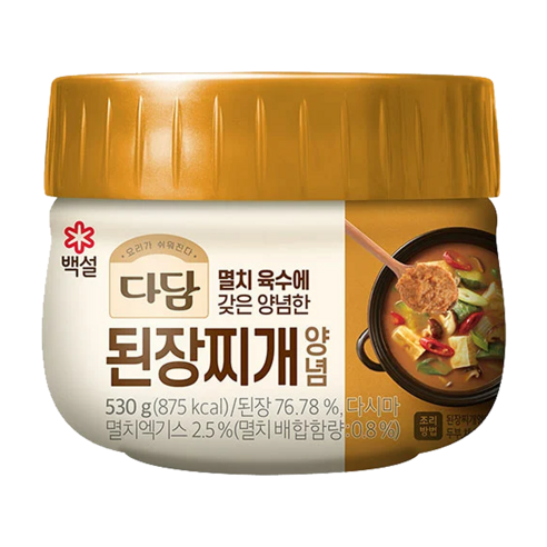 다담 된장찌개 양념 530g, 530g, 3개