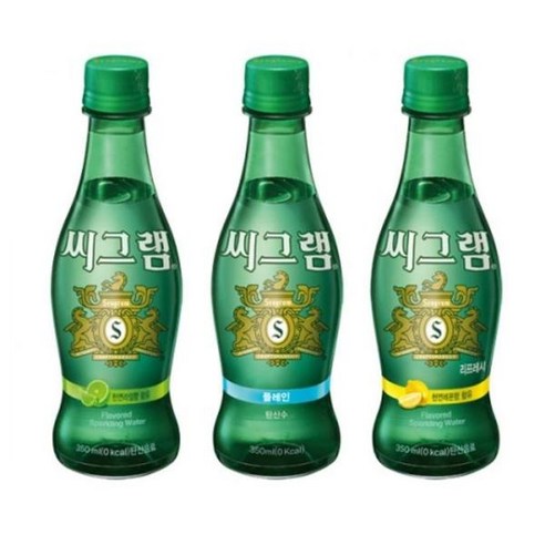 씨그램 350mlX24펫 (라임.플레인.레몬향), 씨그램 플레인, 없음, 없음