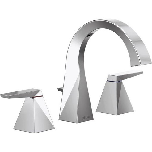 DELTA FAUCET 델타 수도꼭지 35546-PR-MPU-DST 트릴리안 욕실 수도꼭지 루미코트 크롬, Lumicoat Chrome