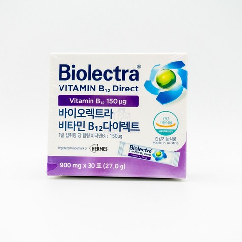 바이오렉트라 헤어메스 비타민B12 다이렉트, 10개, 30회분