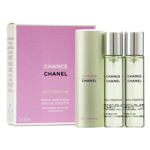 샤넬샹스 오프레쉬 오드뚜왈렛 3종 CHANEL, 샤넬샹스오프레쉬 트위스트3x20ml리필, 20ml, 1개