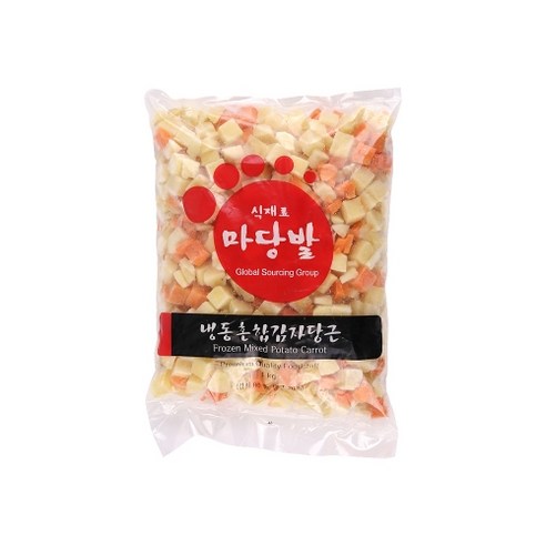 ss마당발 냉동 혼합 야채 2종 1kg (카레 짜장용), 1kg, 1개 - 간편식샐러드 | 쿠팡