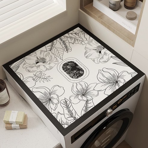 세탁기/건조기 곰팡이 & 먼지 걱정 끝! ZOZOFO 방수 매트 솔직 사용 후기 세탁기커버