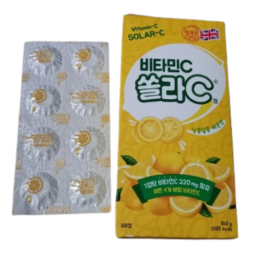 쏠라씨 비타민 C 레몬맛, 80정, 2개
비타민/미네랄 쏠라씨 비타민 C 레몬맛, 80정, 2개
비타민/미네랄