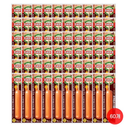 롯데햄  의성마늘 프랑크 소시지