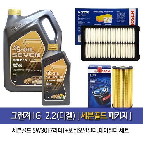 그랜저ig엔진오일 추천 Soil 7Gold 6L 1L 그랜저IG 2.2디젤 세븐골드(6L+1L)7L 엔진오일96-A2996 2023년 BEST상품 가격 비교