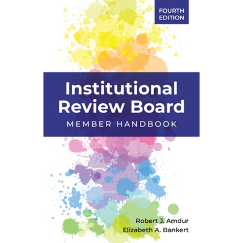 Institutional Review Board: Member Handbook Paperback, Jones & Bartlett Publishers, English, 9781284197143