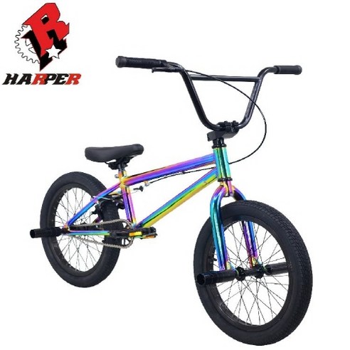 HARPER bmx 18인치 퍼포먼스 묘기 자전거, 2