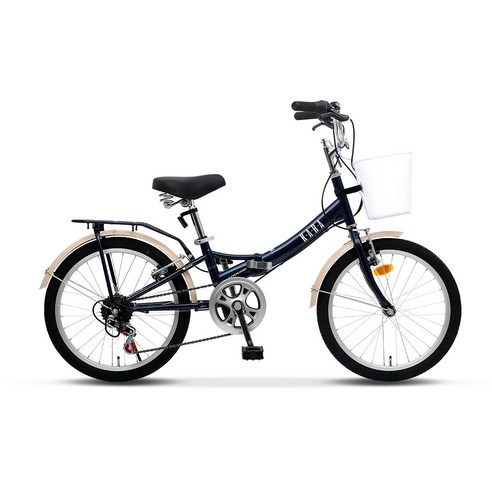 삼천리접이식자전거 카라 미니벨로 20인치자전거 폴딩 미니, 다크블루, 140cm