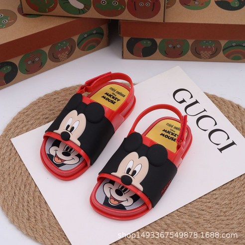 미니멜리사 아동 샌들 미키미니 여름 남녀 아동 샌들