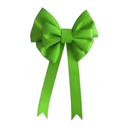 Bowknot 장식 소품 액세서리 장식품 배경 벽 결혼식 휴가를위한 큰 활, 옥스포드 원단, 아보카도 그린
