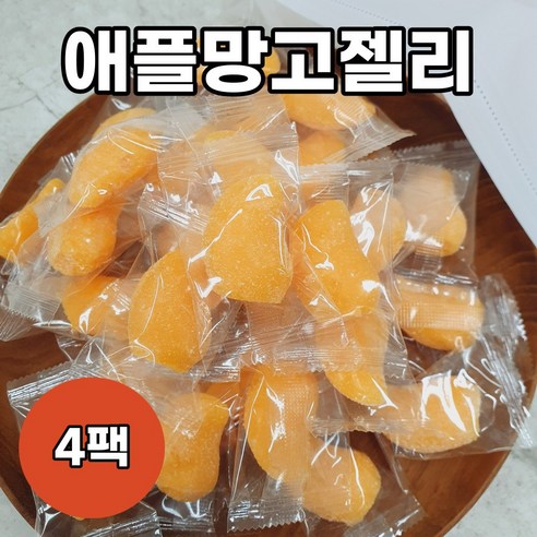 봄날의식탁 까먹는 애플망고젤리 300g, 1개 Best Top5