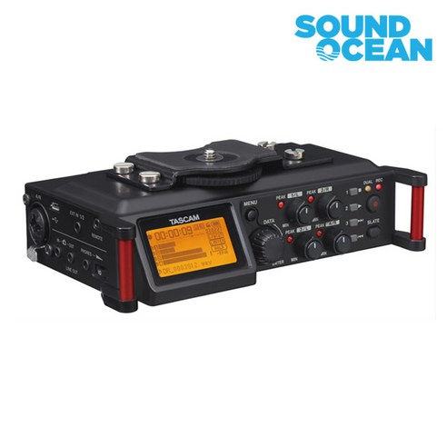 타스캠 TASCAM 포터블 레코더 녹음기 휴대용 보이스 레코더 ASMR 녹음 인터뷰등 다용도, DR-70D