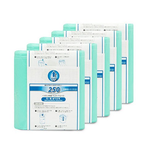 가격인하행사 - 정품 매직캔 리필봉투 250R5B 14 16 20 21L 공용 5개 매직캔리필