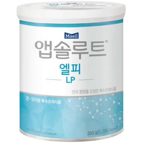 특수분유 앱솔루트 LP (앱솔루트 엘피) 350g 1캔, 350g, 2개