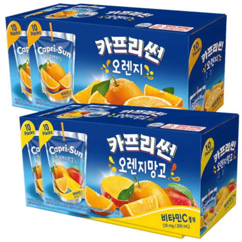 카프리썬 오렌지 20개+오렌지망고20개 총 40개, 200ml