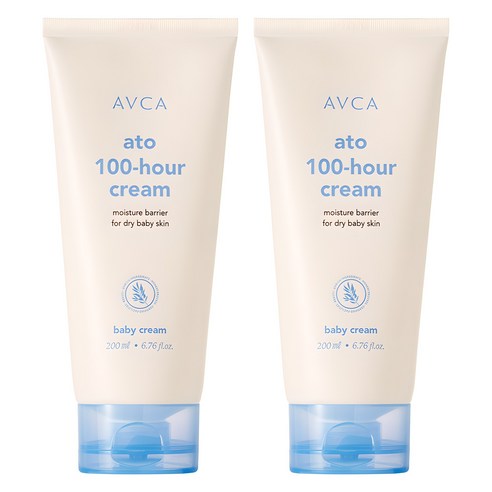 아브카 아토 100시간 초고보습 베이비 크림, 200ml, 2개