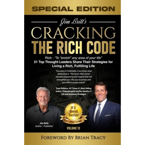 (영문도서) Cracking the Rich Code volume 13 Paperback, Cracking the Rich Code, LLC, English, 9798869379153