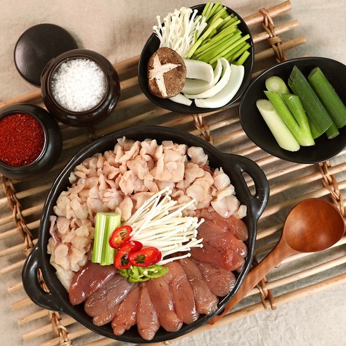 수제 알탕 얼큰 양념 곤이 동태탕 찌개, 캠핑 음식