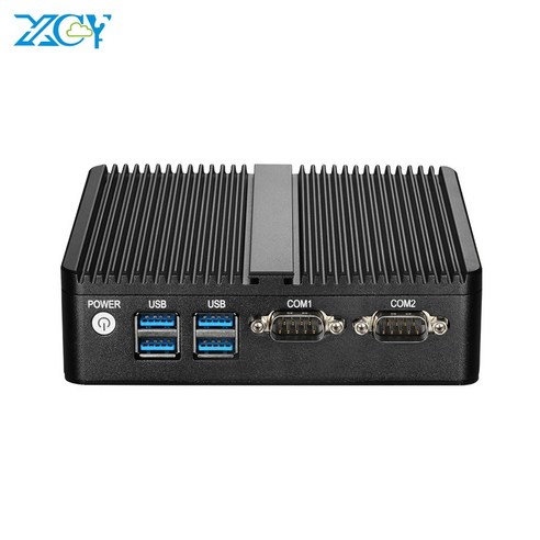 고사양미니pc XCY미니 PC 인텔 셀러론 J4125 쿼드코어 2x RS232 듀얼 이더넷 300M WiFi HDMI VGA 4 x USB 팬리스 산업용 IPC 윈도우즈 10, [04] No RAM No SSD NoWiFi, [06] Core i54200U DDR3L