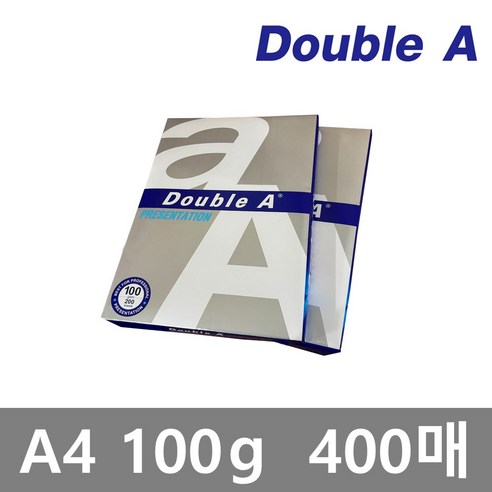 더블에이 100g, 400매, A4