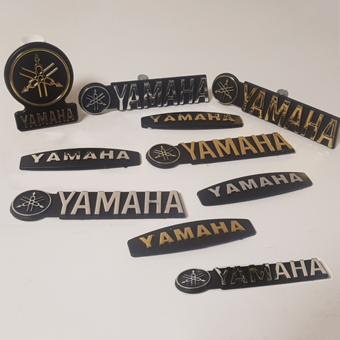 KR 토리125 점화플러그 C7HSA/YAMAHA 순정 스파크플러그, 1개 야마하c7 Best Top5 12 야마하 YAMAHA 로고 3D 크롬 스티커 3 Type, 2, 실버, 1개