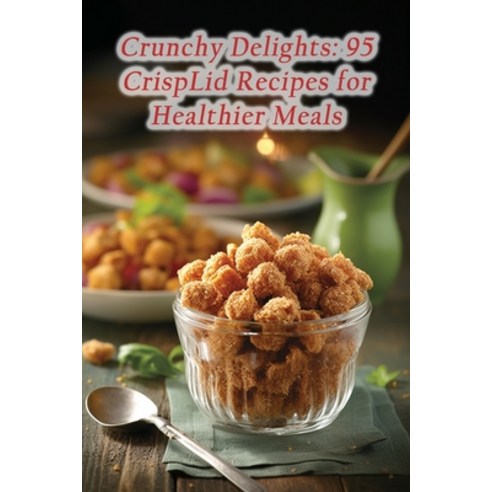 (영문도서) Crunchy Delights: 95 CrispLid Recipes for Healthier Meals Paperback, Independently Published, English, 9798859921294