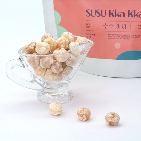 사랑과 건강을 담은 수제 강아지 뻥튀기 '수수까까'