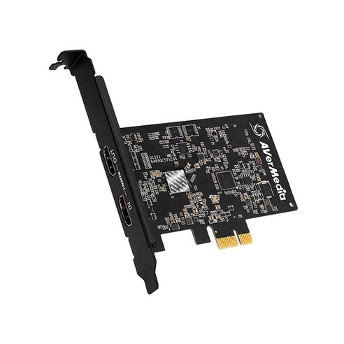 에버미디어 GC571 캡쳐카드 PCIe x1 Gen3 HDMI 2.0 입출력 최대녹화해상도 패스스루