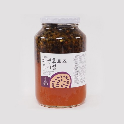 허밍테이블 수제 패션후르츠청900g, 3개, 1개, 900g