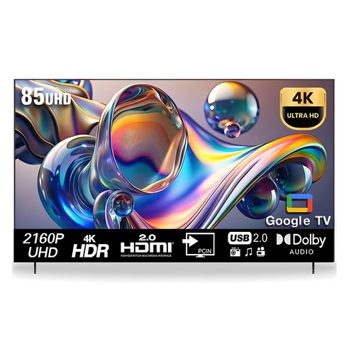 아이사 4K UHD DLED 제로베젤 스마트 TV HK8500UHD-DA-SMART, 모델명/품번, 방문설치 × 벽걸이형 × 216cm(85인치), 설치지원방식 × 스탠드/벽걸이 구분 × 화면크기 (cm/(인치)) 섬네일