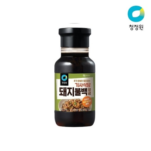 청정원 기사식당 돼지불백양념 280g, 1개
