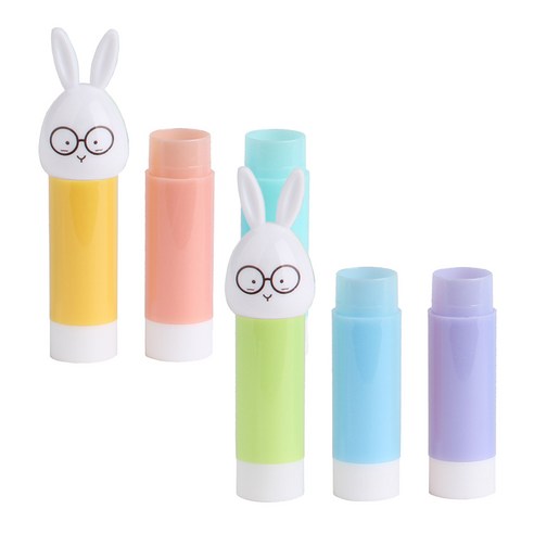 3.5g 안경토끼 립밤용기, 1개, 블루