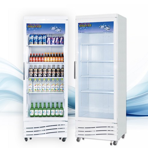 청우냉열 CW-370R 업소용 냉장 음료 쇼케이스 냉장고
