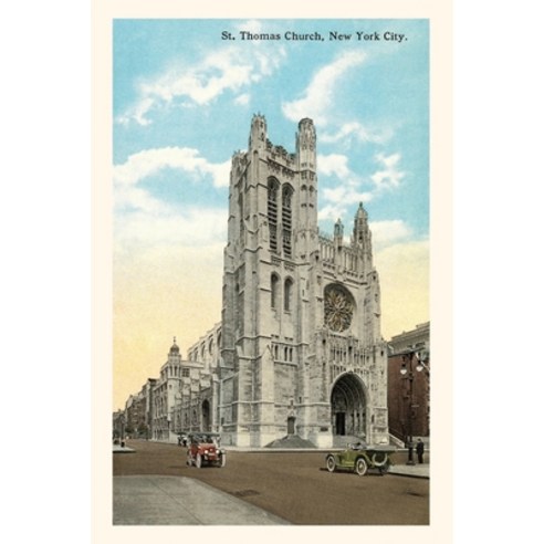 (영문도서) Vintage Journal St. Thomas Church New York City Paperback, Found Image Press, English, 9781669509028