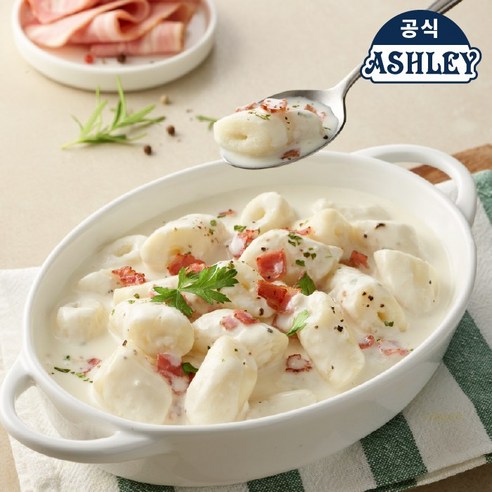 10분 만에 완성되는 맛있는 행복, 애슐리 베이컨 까르보나라 떡볶이