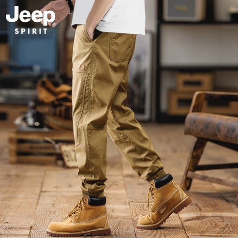 사계절을 아우르는 데일리 스타일과 기능성의 완벽한 조화, JEEP spirit 남성 조거팬츠