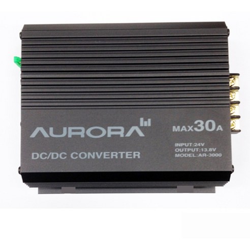 AR-3000 다운컨버터 24V-12V다운 30A 오로라, 1개 RV/아웃도어