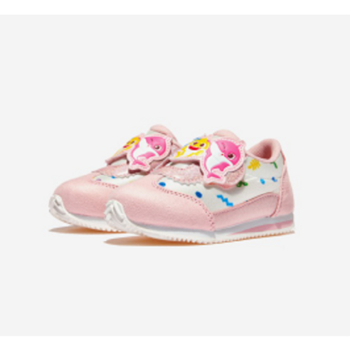 사랑스러운 핑크퐁 아기상어 레이스 슈즈로 아이의 발걸음에 즐거움을 더하세요!