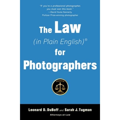 The Law (in Plain English) for Photographers Paperback, Allworth Press