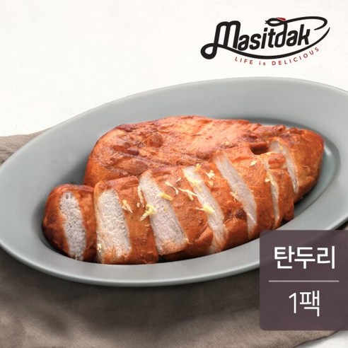 [랭킹닭컴] 맛있닭 소프트 닭가슴살 탄두리맛, 12개, 100g