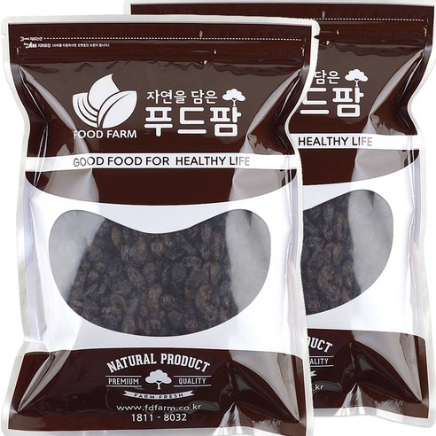 푸드팜 건포도 캘리포니아, 1개, 1kg