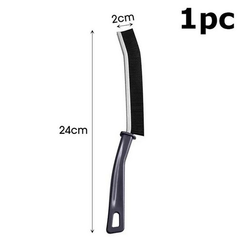 내구성 그라우트 갭 청소 브러시 ​​주방 화장실 타일 조인트 죽은 각도 하드 브리 슬 클리너 브러쉬 샤워 색상 × 수량, 03 Black- 1PC × 1개 섬네일