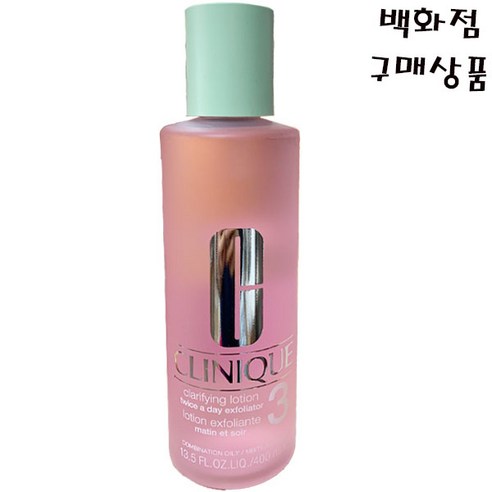 크리니크 클래리파잉 로션 투와이스3 지복합성400ml 스킨 토너, 1개, 400ml