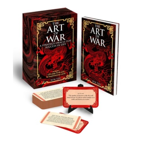 (영문도서) The Art of War Book & Card Deck: A Strategy Oracle for Success in Life: Includes 128-Page Boo... Paperback, Sirius Entertainment, English, 9781398818934