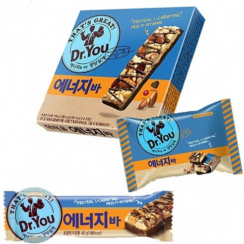 오리온 닥터유 에너지바, 28개, 40g
