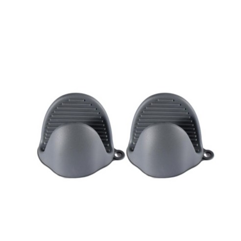 로즈랩 주방 실리콘 냄비손잡이 2PCS, 진회색, 2개