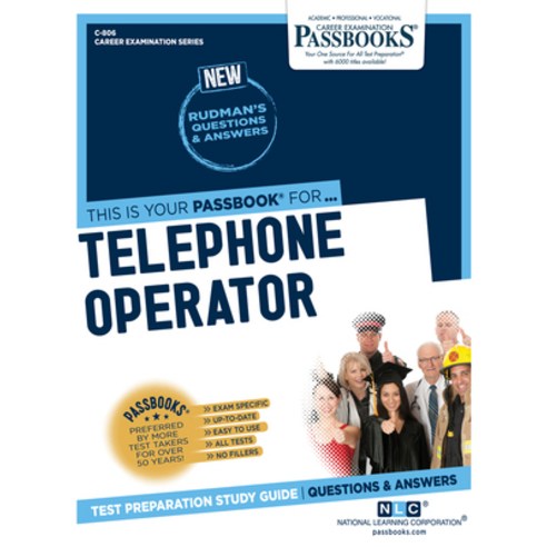 (영문도서) Telephone Operator 806 Paperback, Passbooks, English, 9781731808066