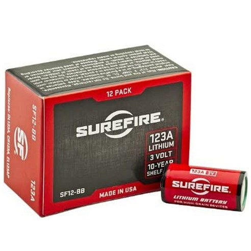 슈어파이어 SF12-BB 123A: 극한을 넘어선 신뢰의 에너지