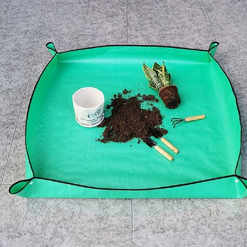 바이트 화분갈이 방수매트, 소(50x50cm), 1개